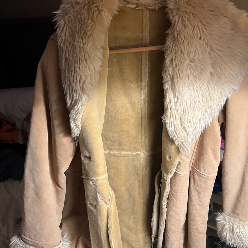Wilsons ‘90s 100% authentic Leather/suede vintage Teddy Jacket perfect condition
